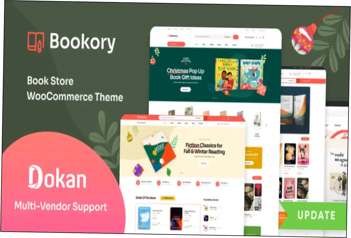 Preview of Bookory Theme