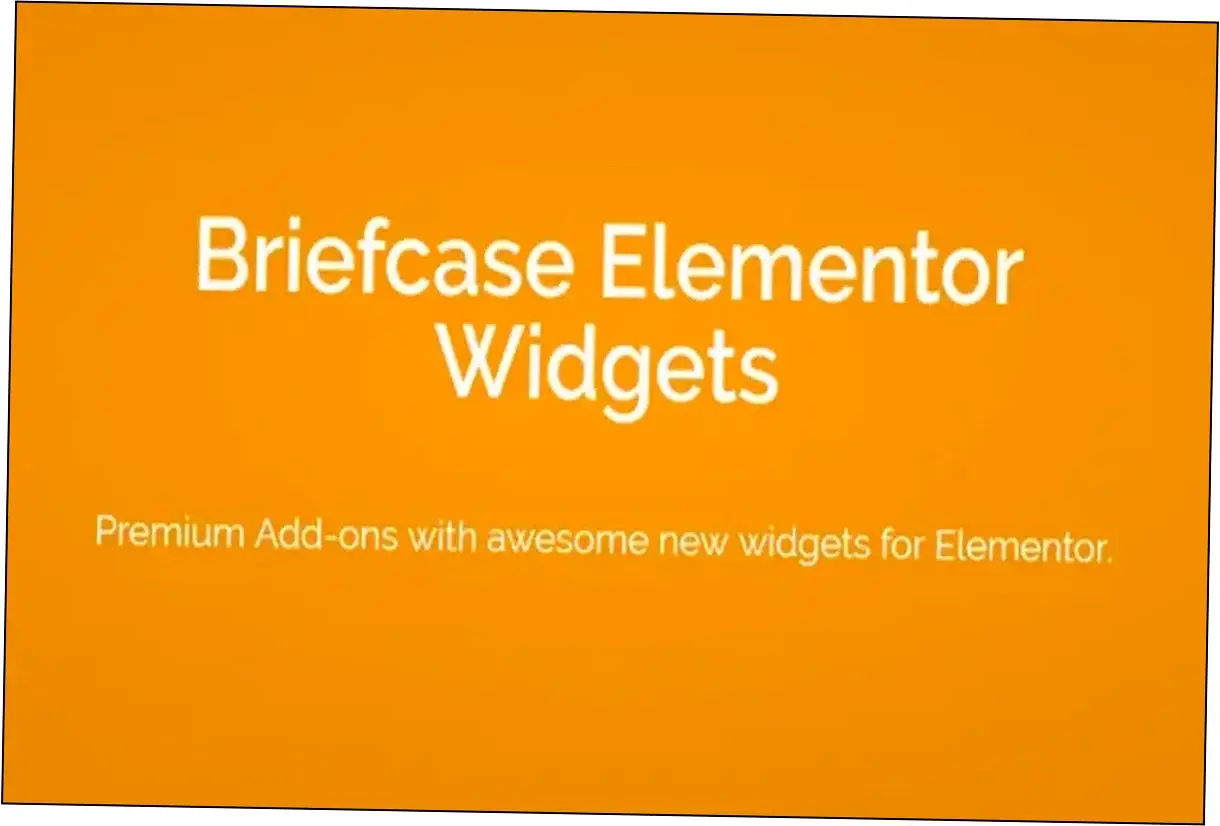Briefcase Elementor Widgets Nulled Download