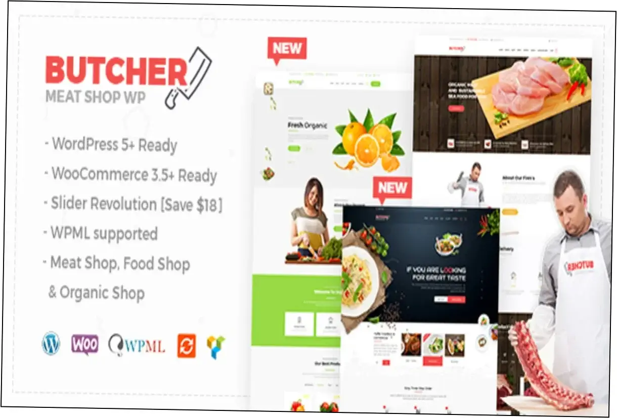 Preview of Butcher Theme