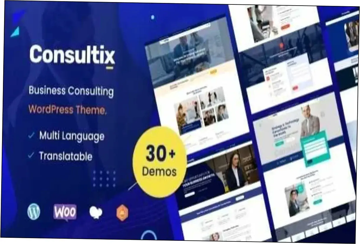 Preview of Consultix Theme