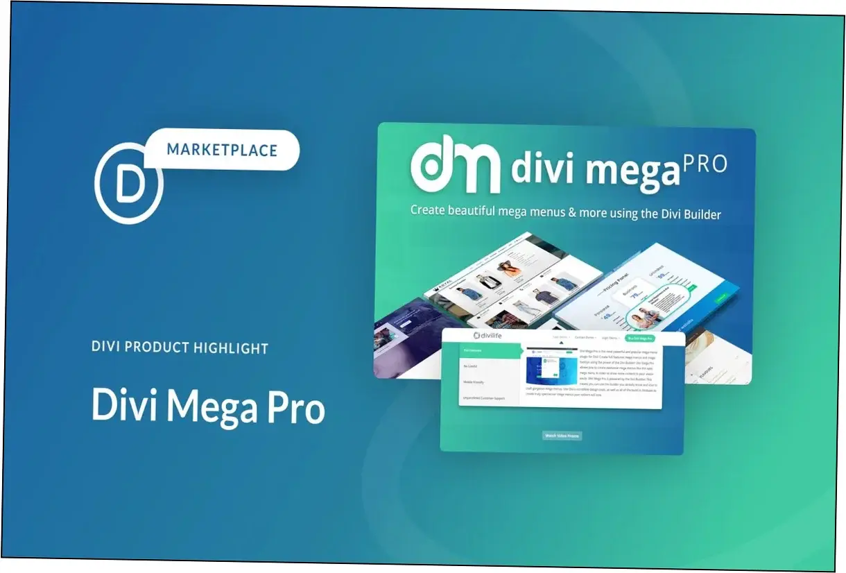 Divi Mega Pro Nulled Download