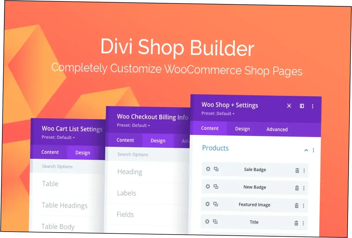 Divi Shop Builder WooCommerce Nulled Download