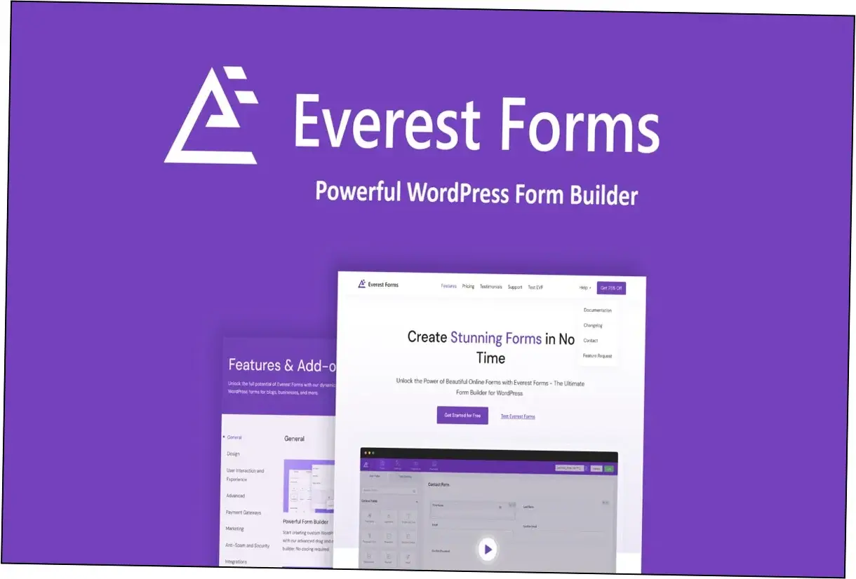 Preview of Everest Forms Pro