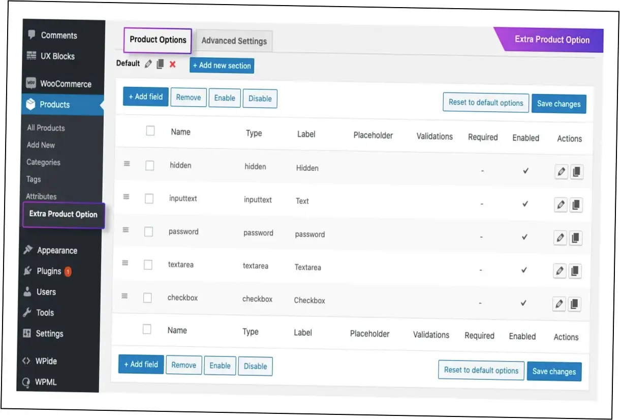 Extra Product Options WooCommerce Pro Nulled Download