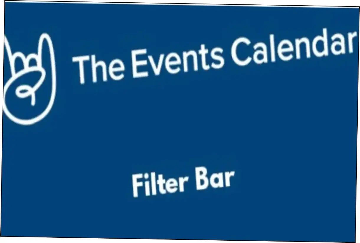 Filter Bar for The Events Calendar Pro Nulled Download