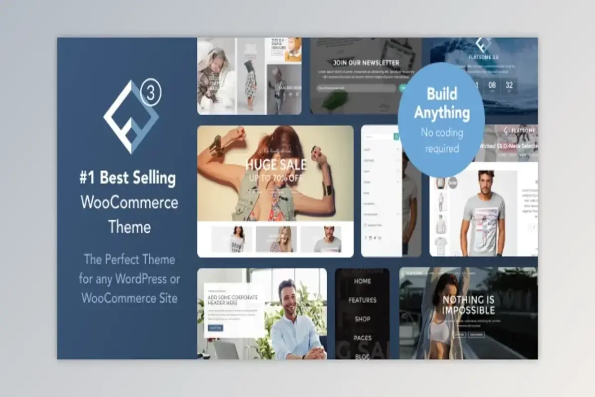 Preview of Flatsome WordPress Theme