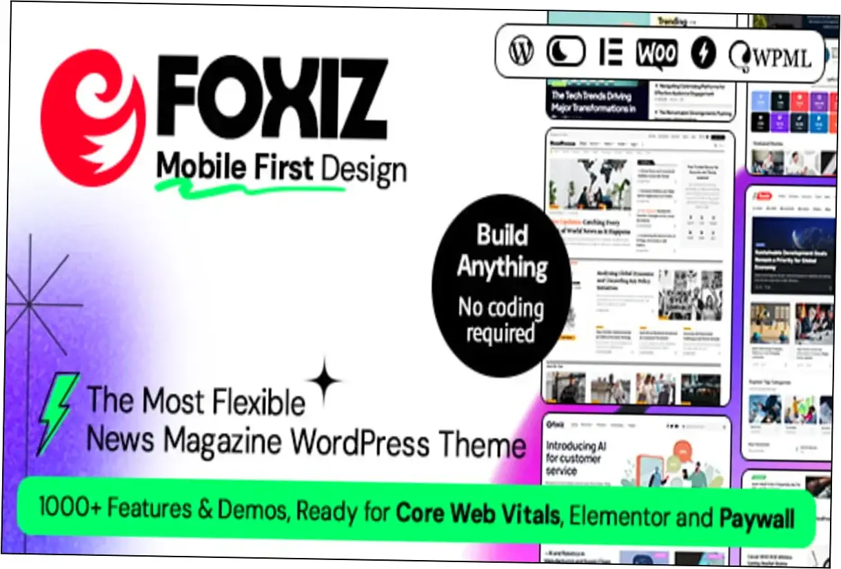 Preview of Foxiz Theme