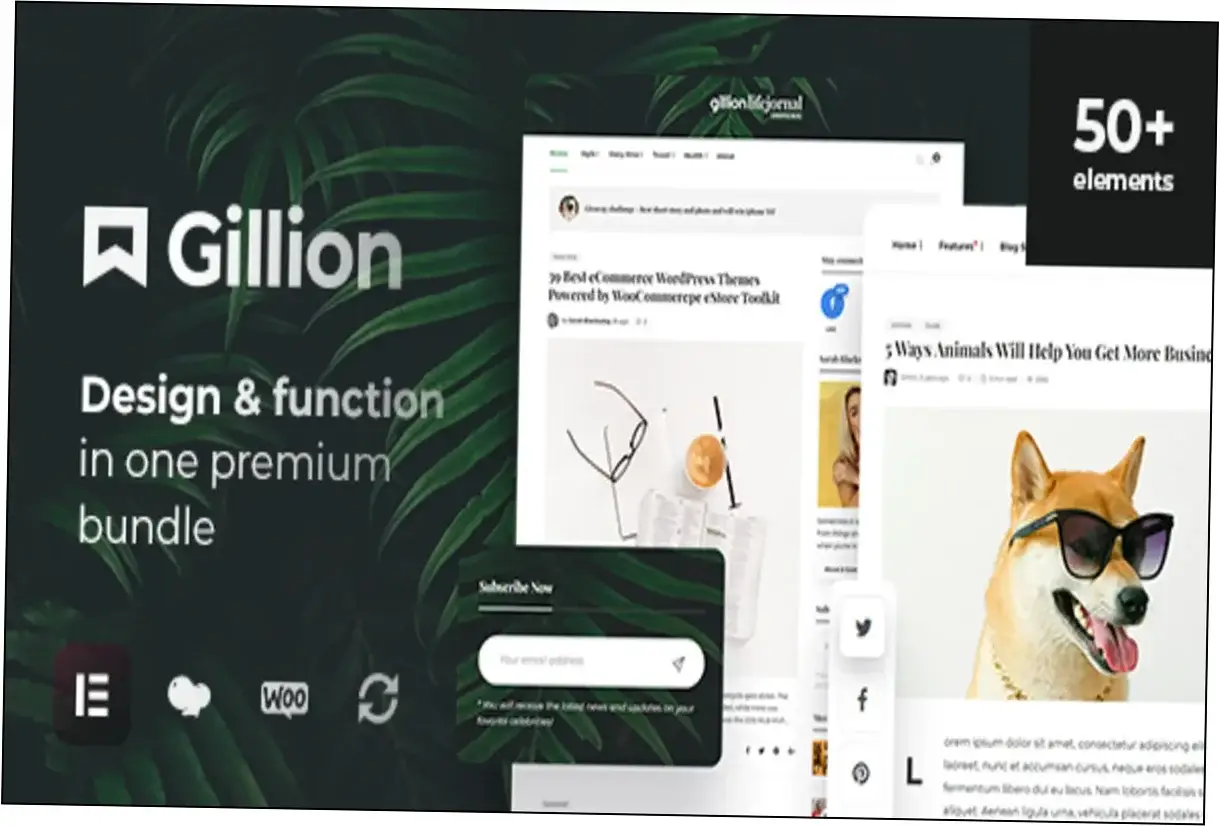 Preview of Gillion Theme
