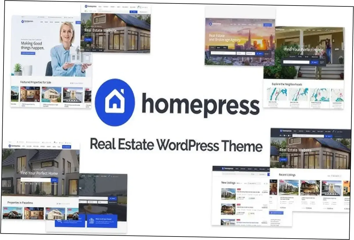 Preview of HomePress Theme
