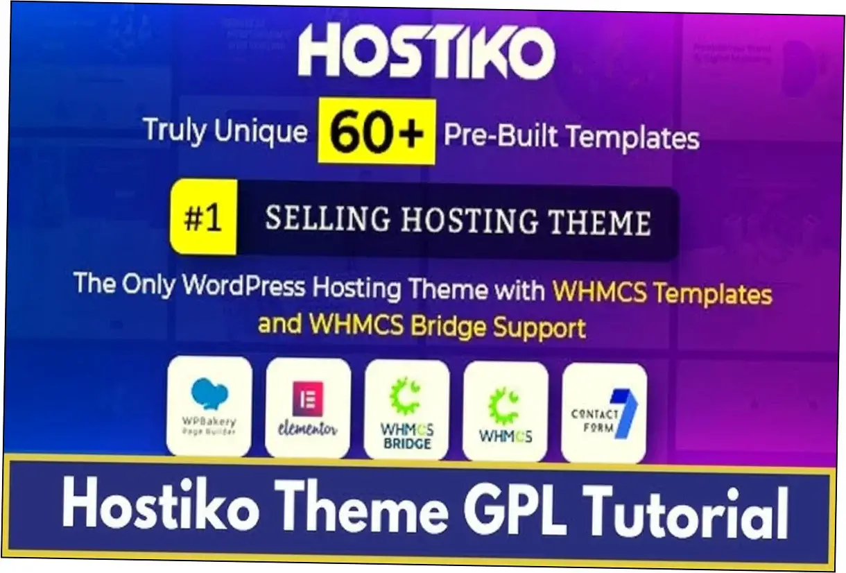 Preview of Hostiko Theme