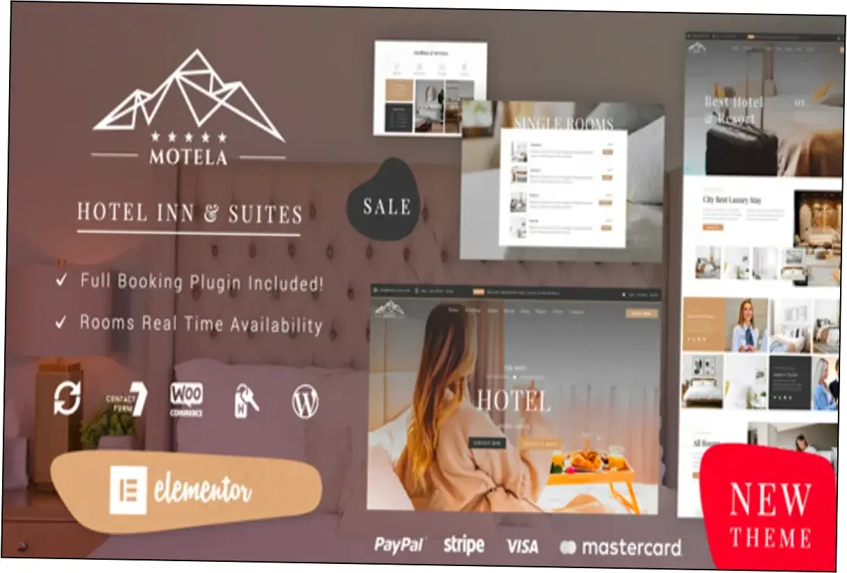 Preview of Hoteller Theme