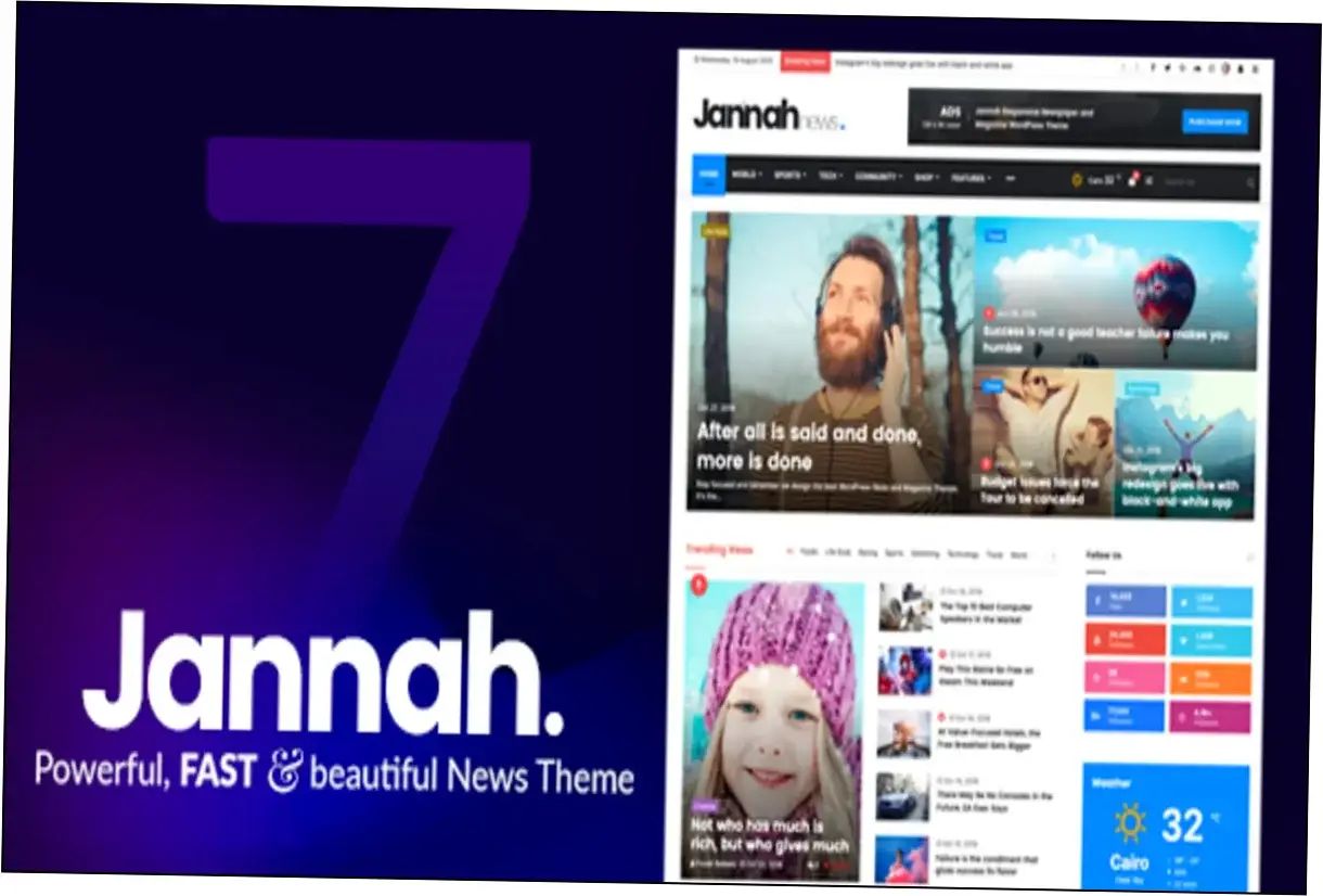 Jannah Nulled Download Preview