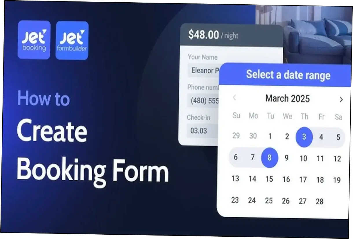 JetBooking Elementor Addons GPL Nulled Download