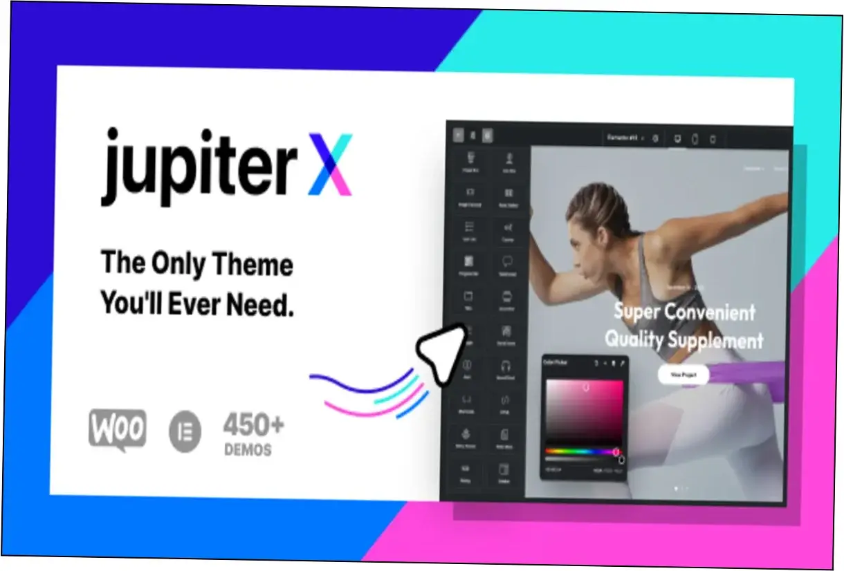 Preview of JupiterX Theme