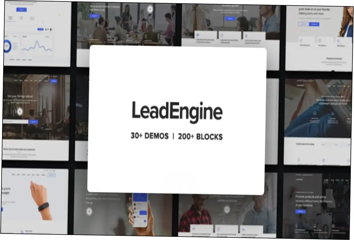Preview of LeadEngine Theme