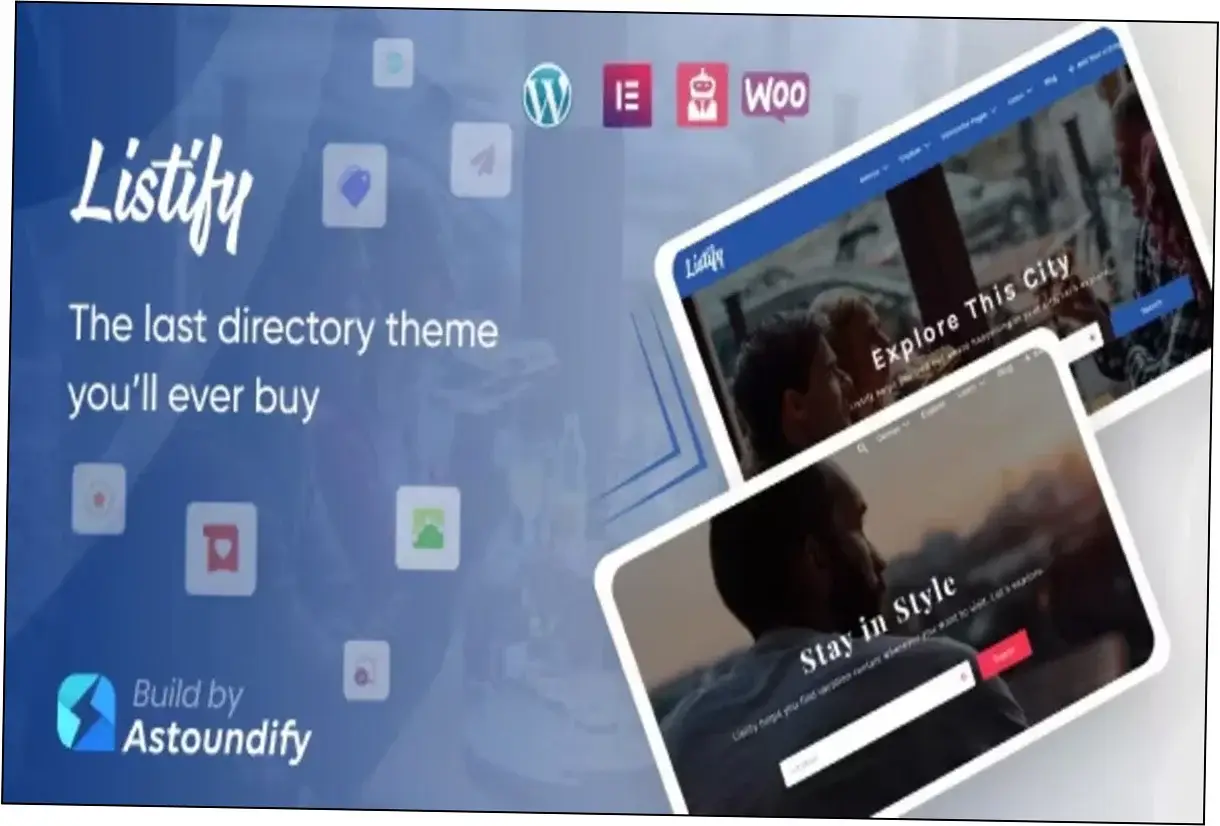 Preview of Listify Theme