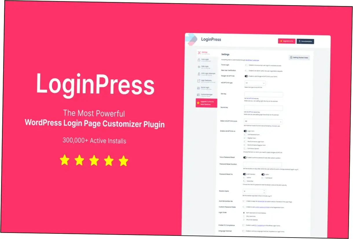 LoginPress Pro Nulled Download
