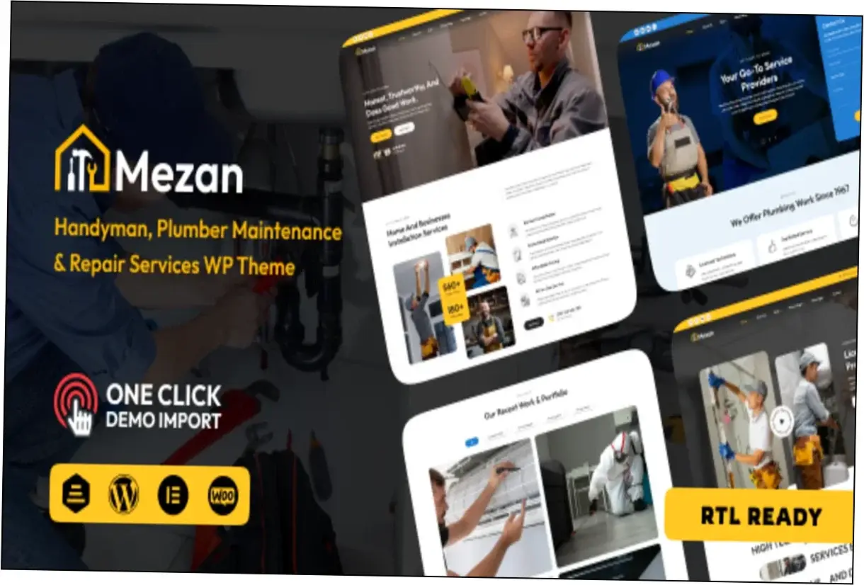 Preview of Mezon WordPress Theme
