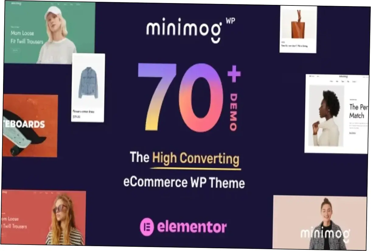 Preview of MinimogWP Theme