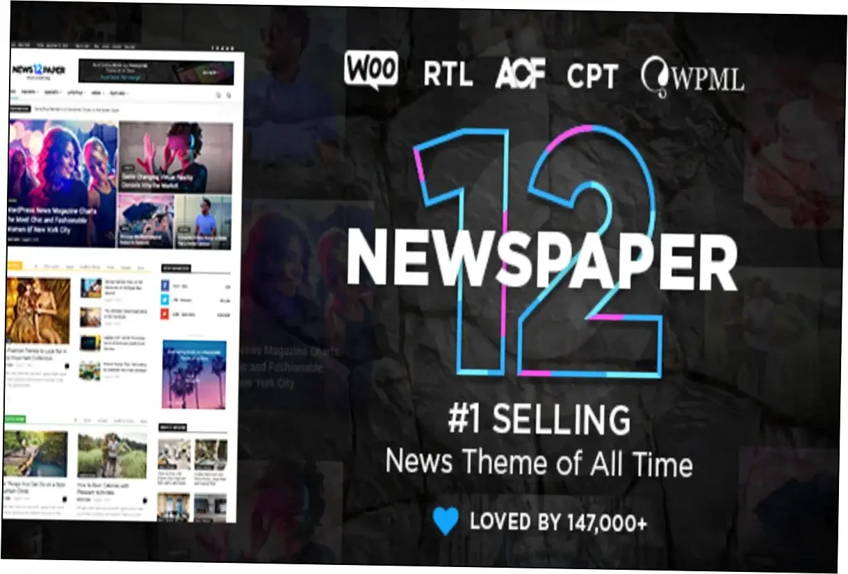 Preview of Newspaper Theme