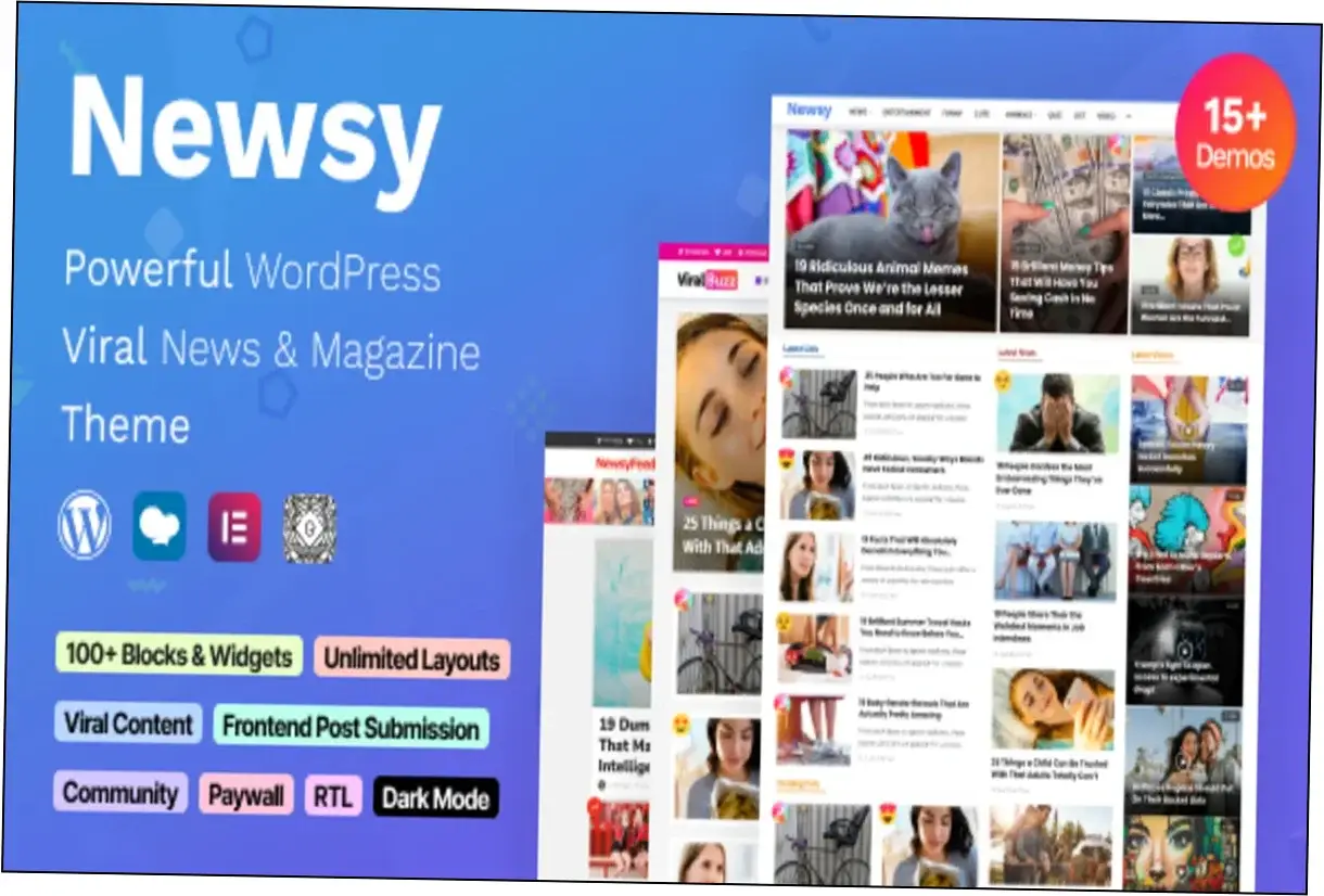 Preview of Newsy Theme