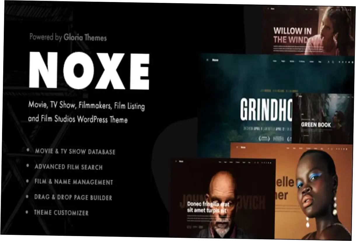 Preview of Noxe Theme