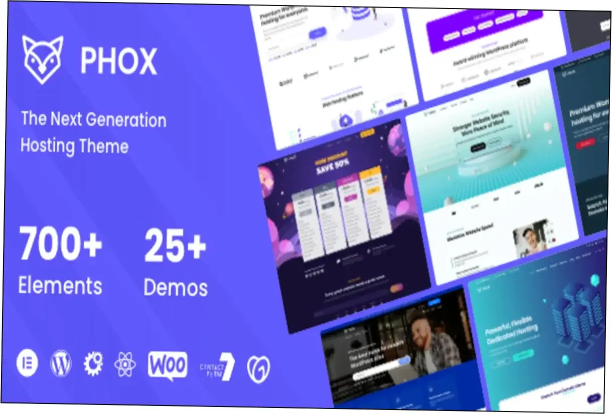 Preview of Phox WHMCS Theme