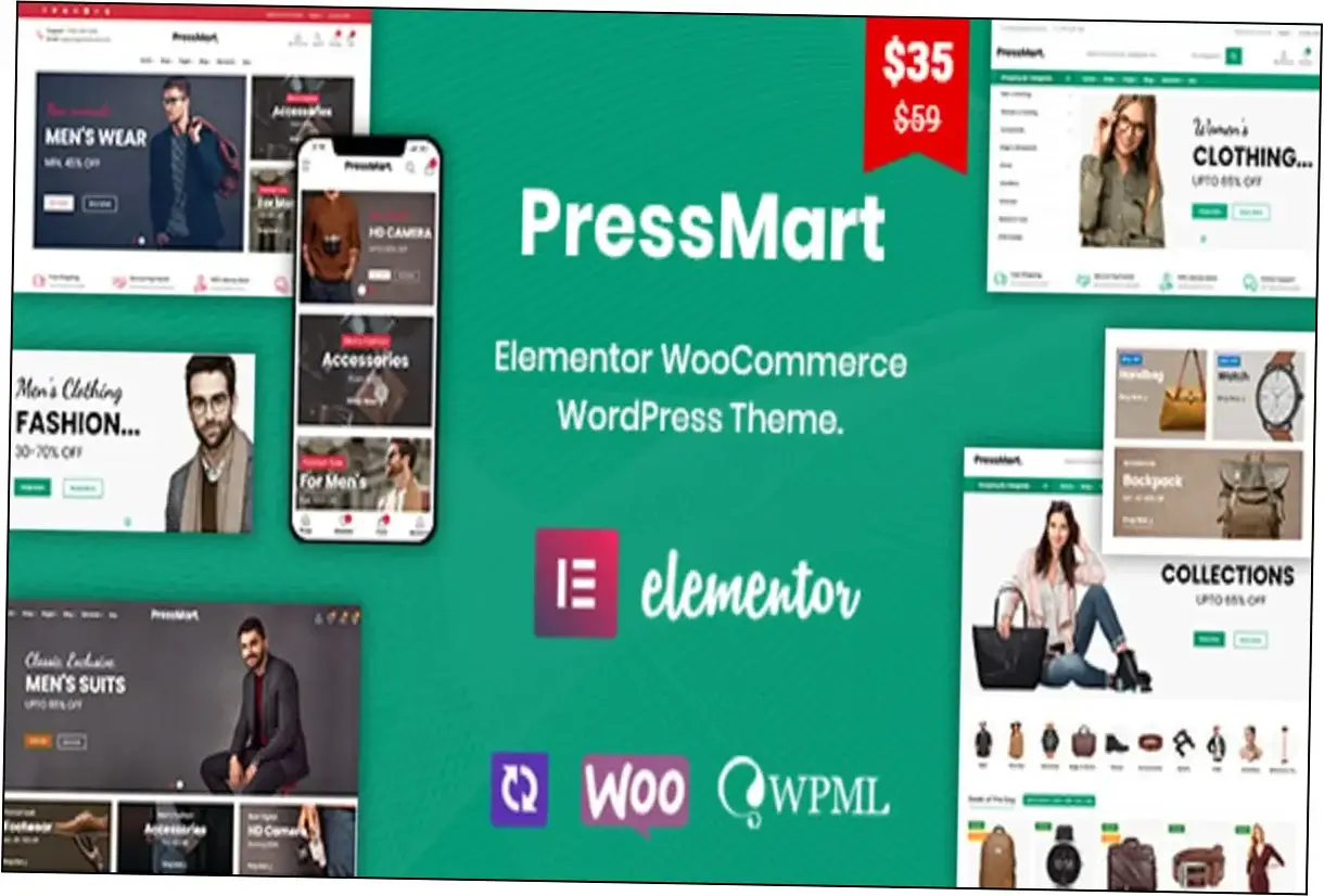 Preview of Pressmart Theme