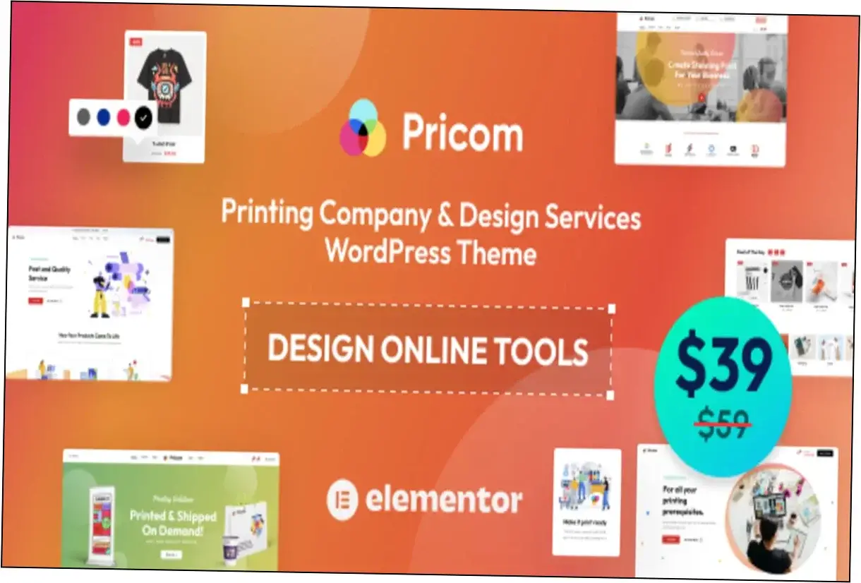 Preview of Pricom Theme