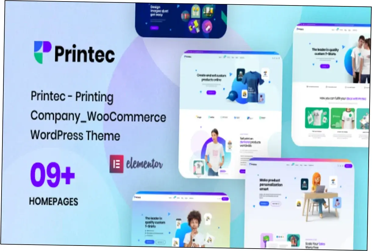Preview of Printec Theme