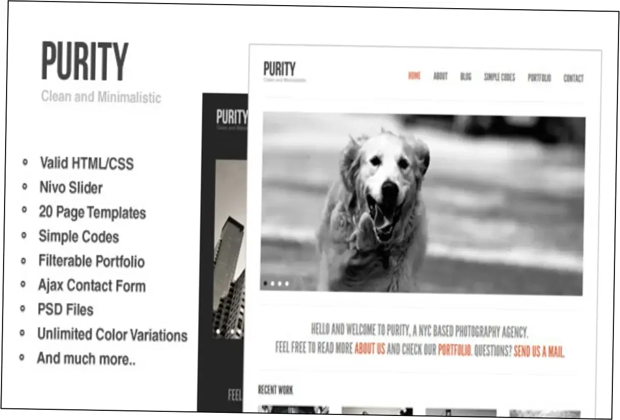 Preview of Purity Theme