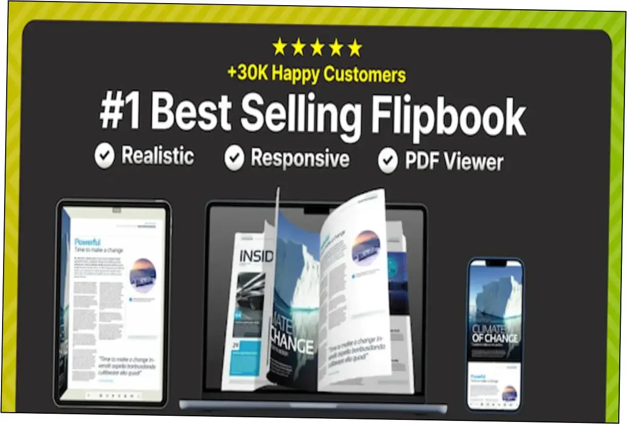 Real 3D FlipBook PDF Viewer Nulled Download