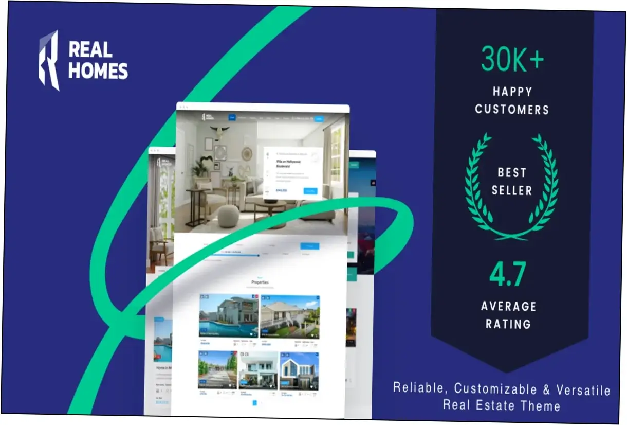 Preview of RealHomes Theme