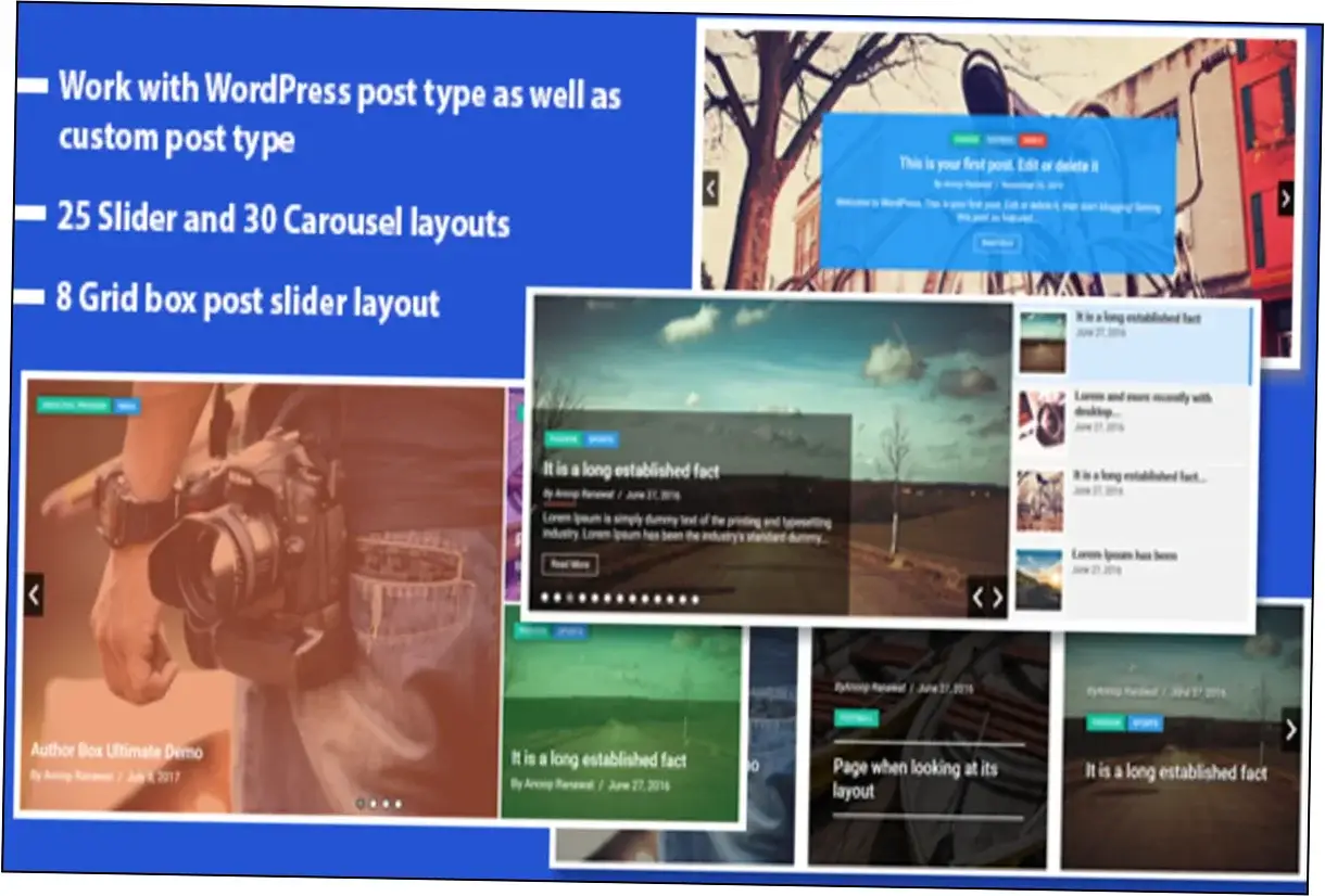 Responsive Recent Post Slider Pro Nulled Download