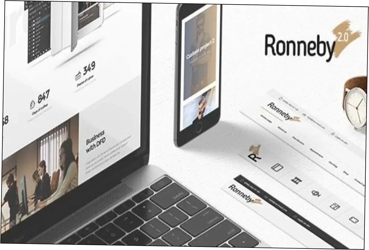 Preview of Ronneby Theme