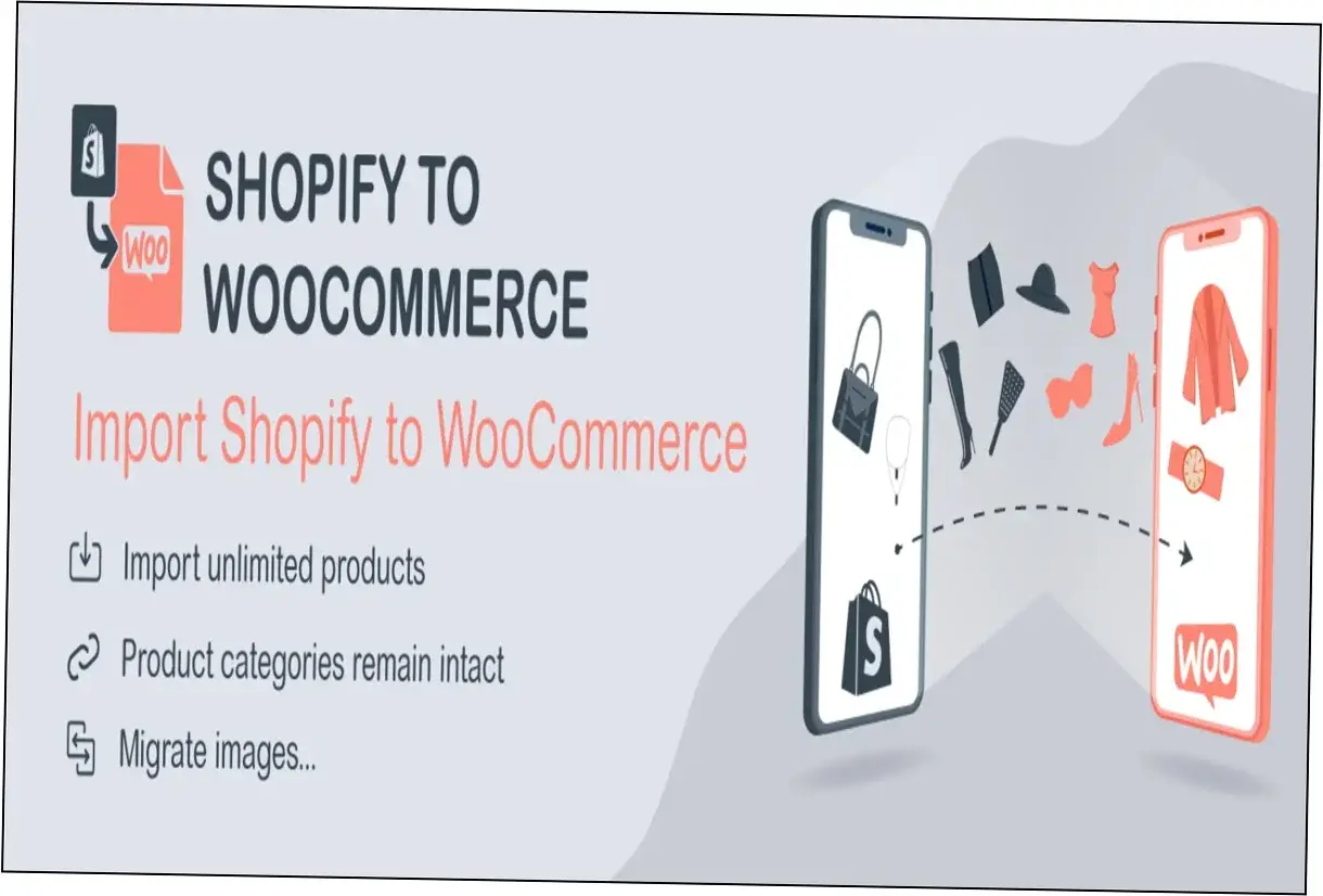 Preview of S2W Import Shopify to WooCommerce