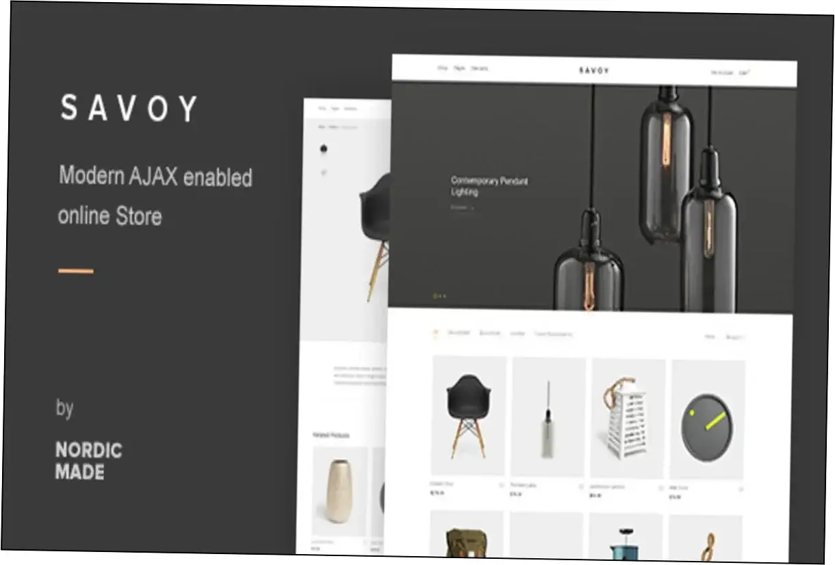 Preview of Savoy Theme