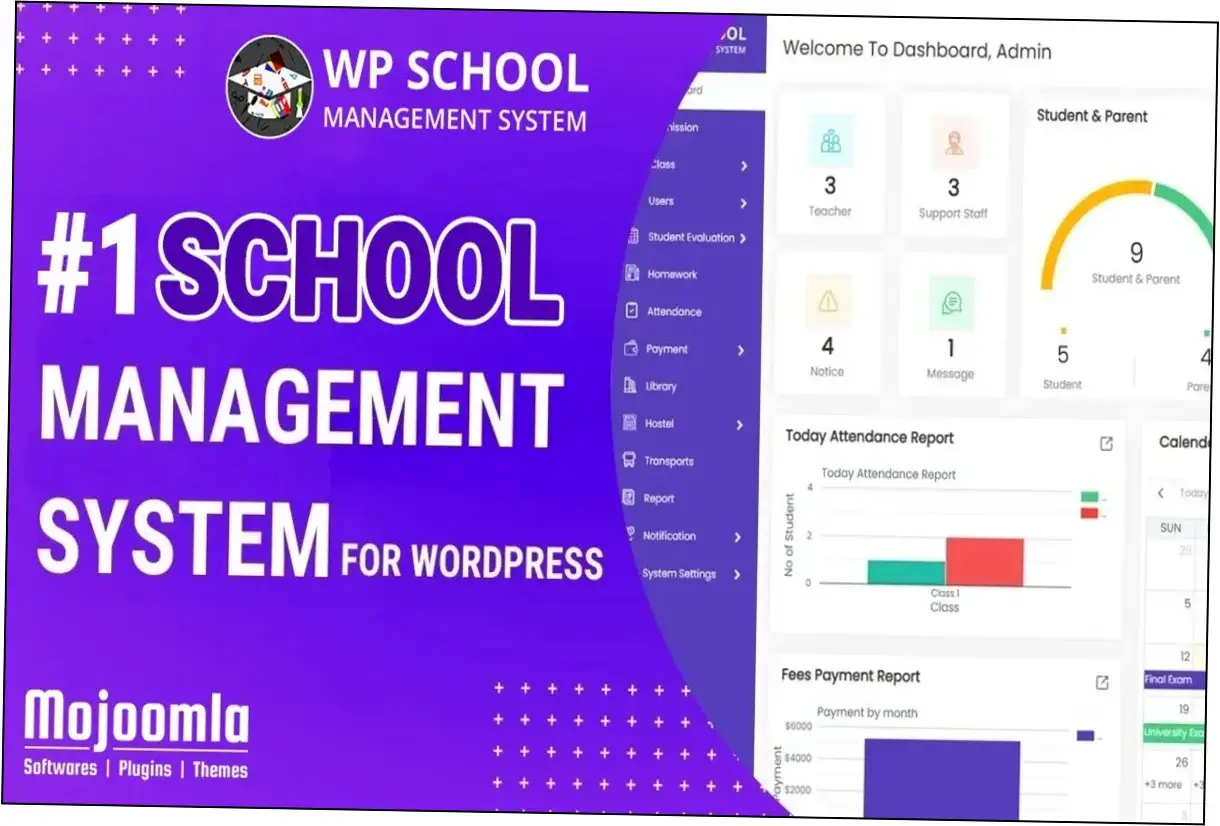 School Management System for WordPress Nulled Download