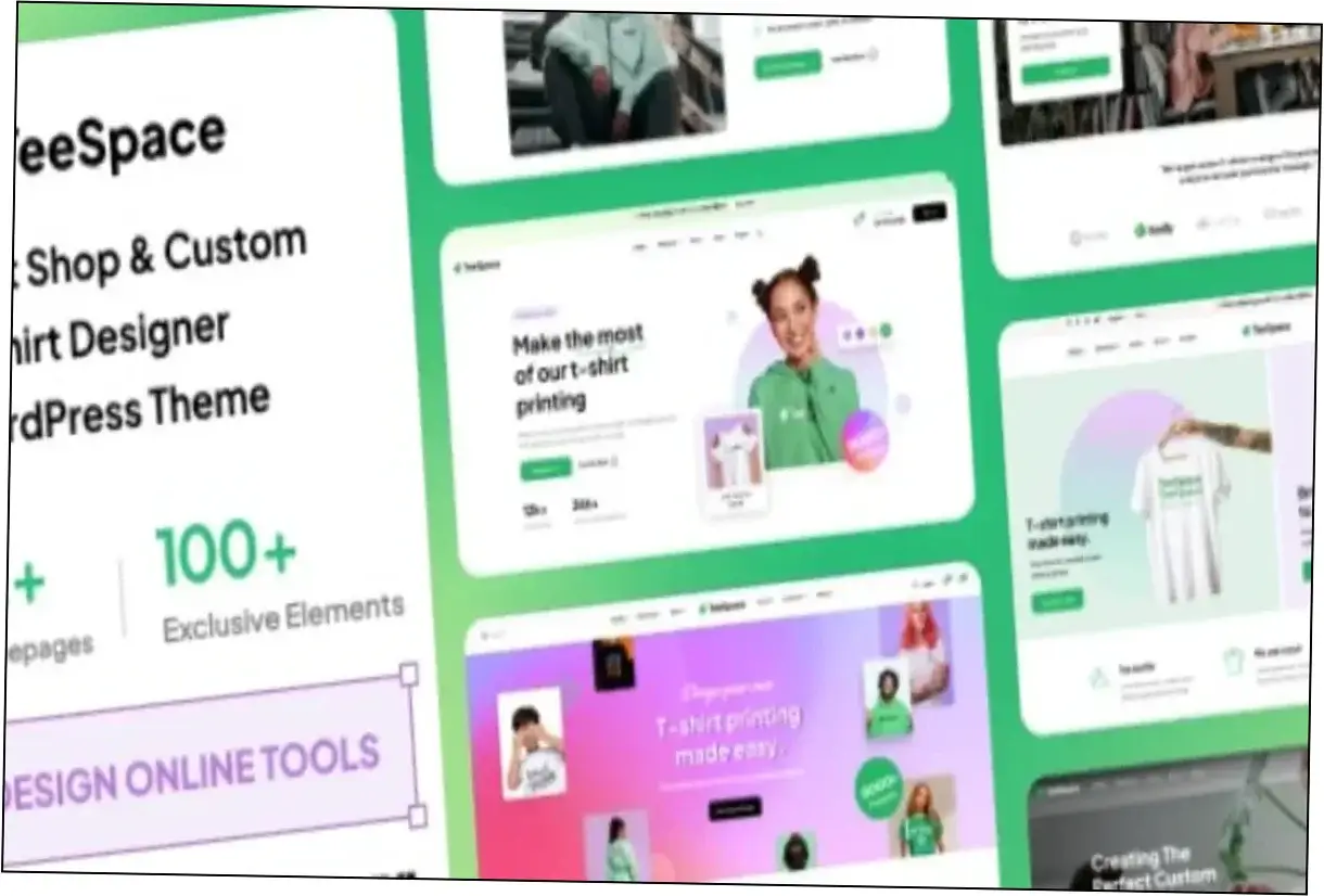 Preview of Teespace Theme