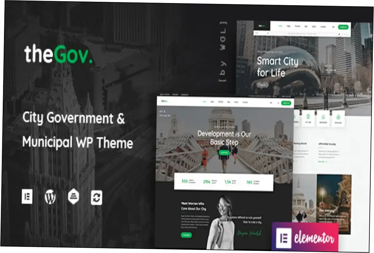 Preview of TheGov Theme
