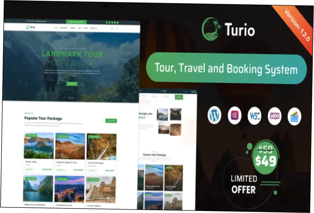 Preview of Turio Theme