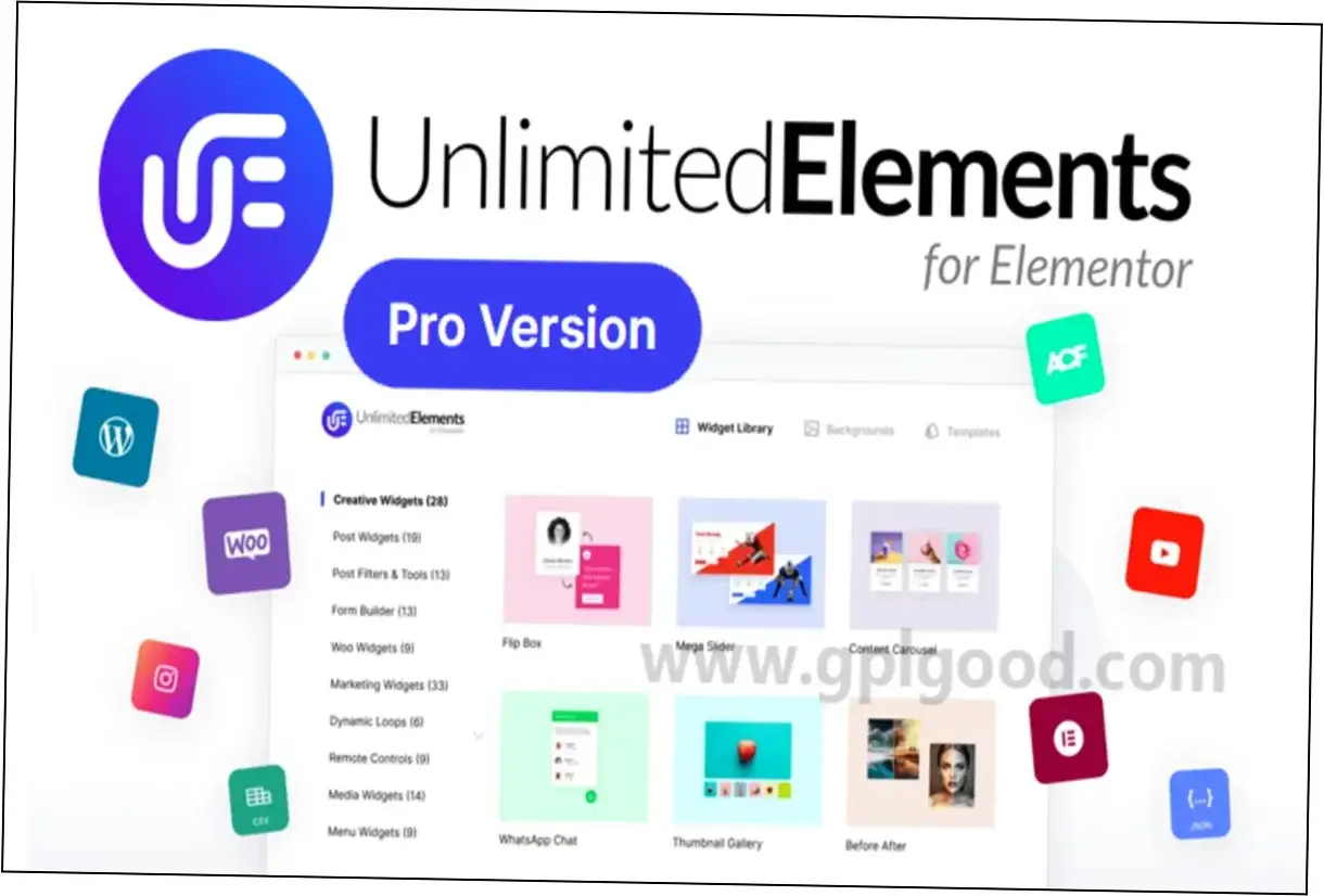 Unlimited Elements Pro Nulled Download