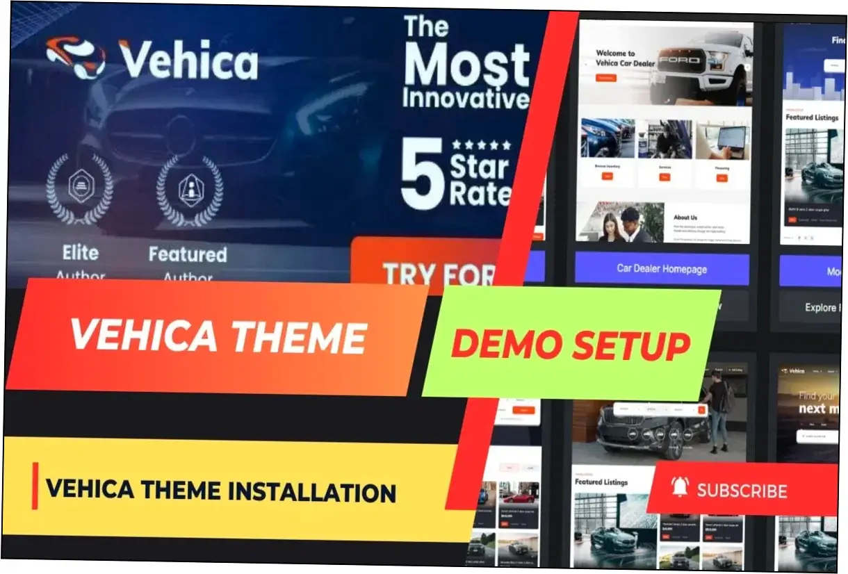 Preview of Vehica Theme