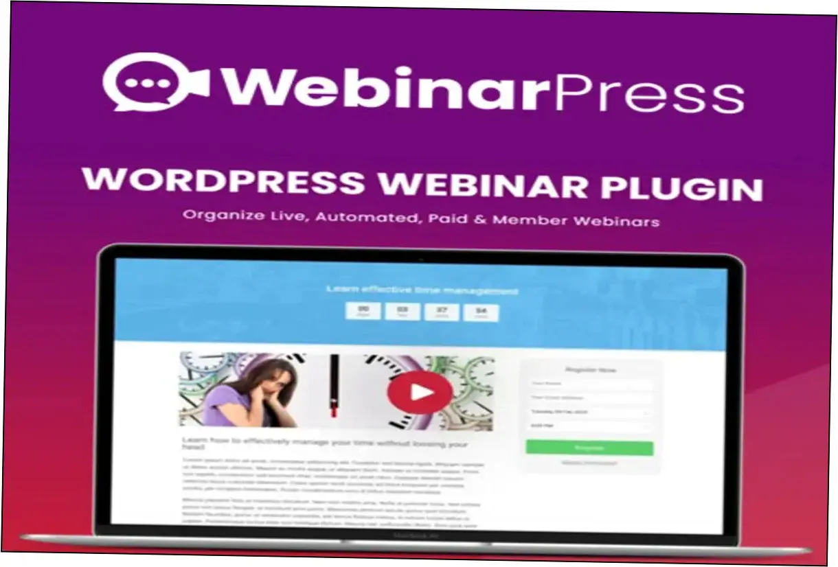 WebinarPress Pro Nulled Download