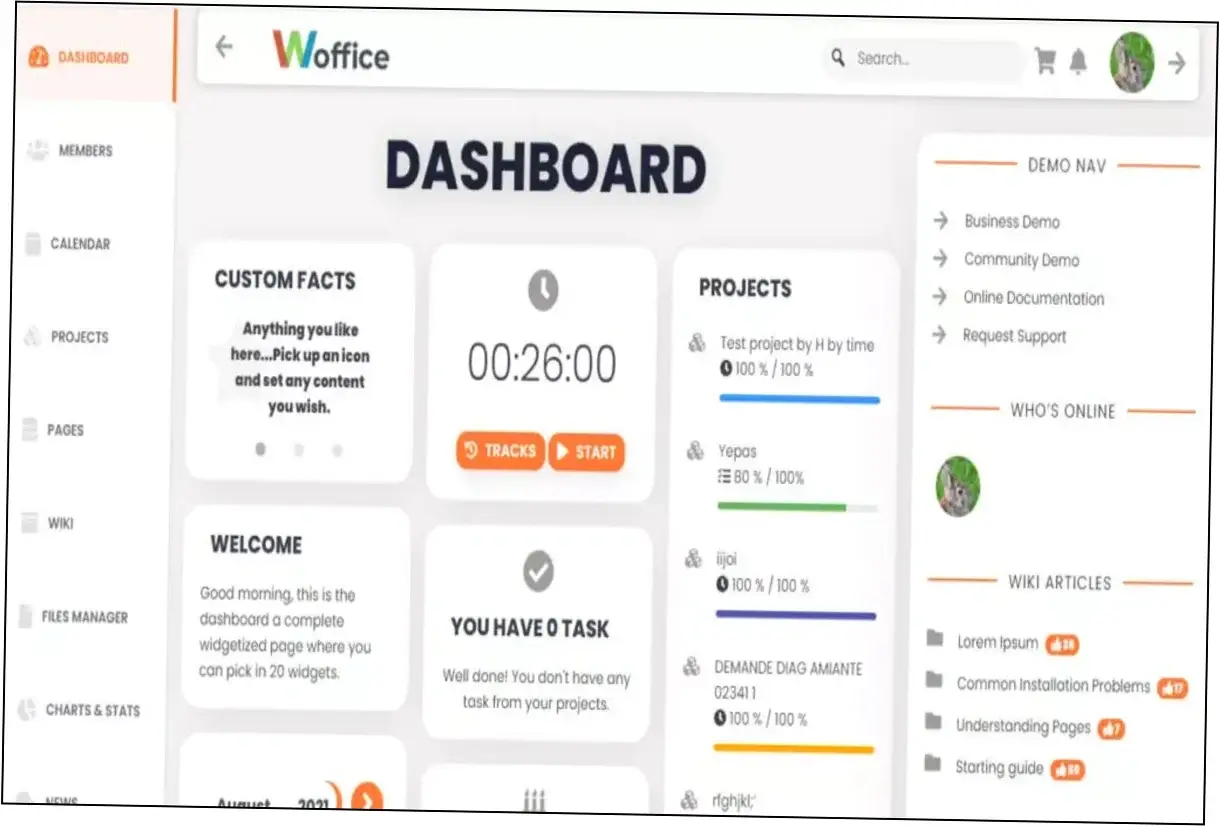 Preview of Woffice