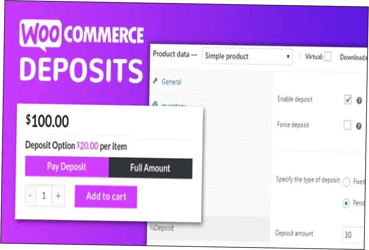 WooCommerce Deposits Nulled Download