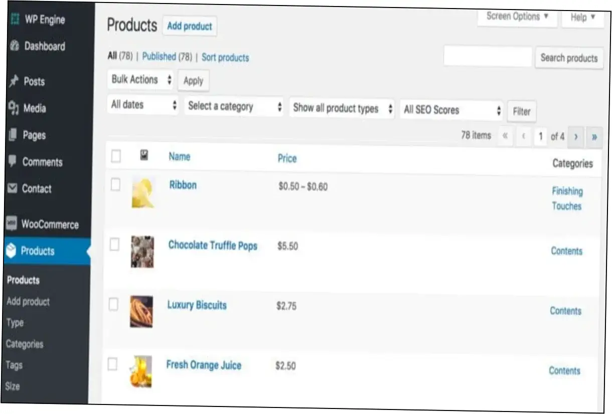 Preview of WooCommerce Mix and Match Products