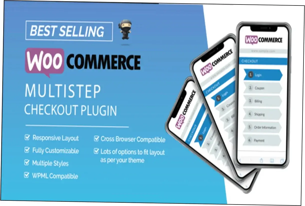 Preview of WooCommerce Multistep Checkout Wizard