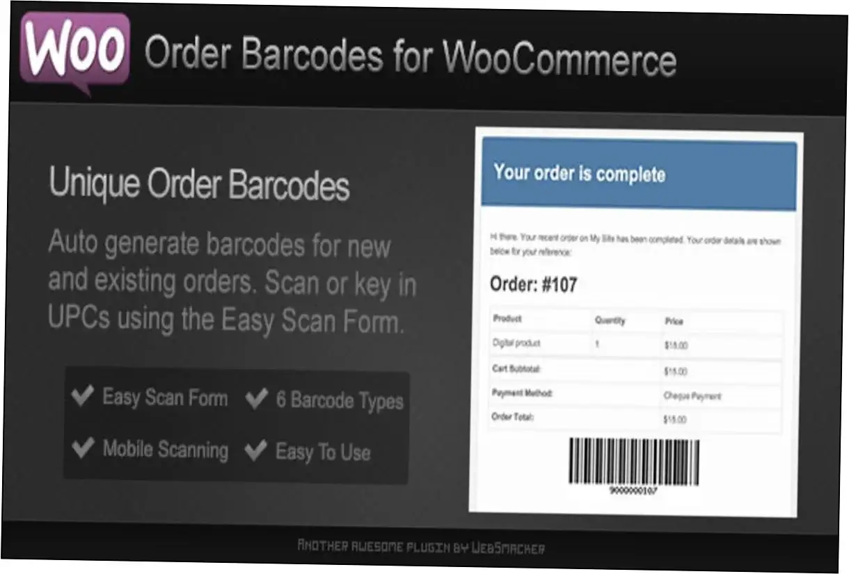 WooCommerce Order Barcodes Nulled Download