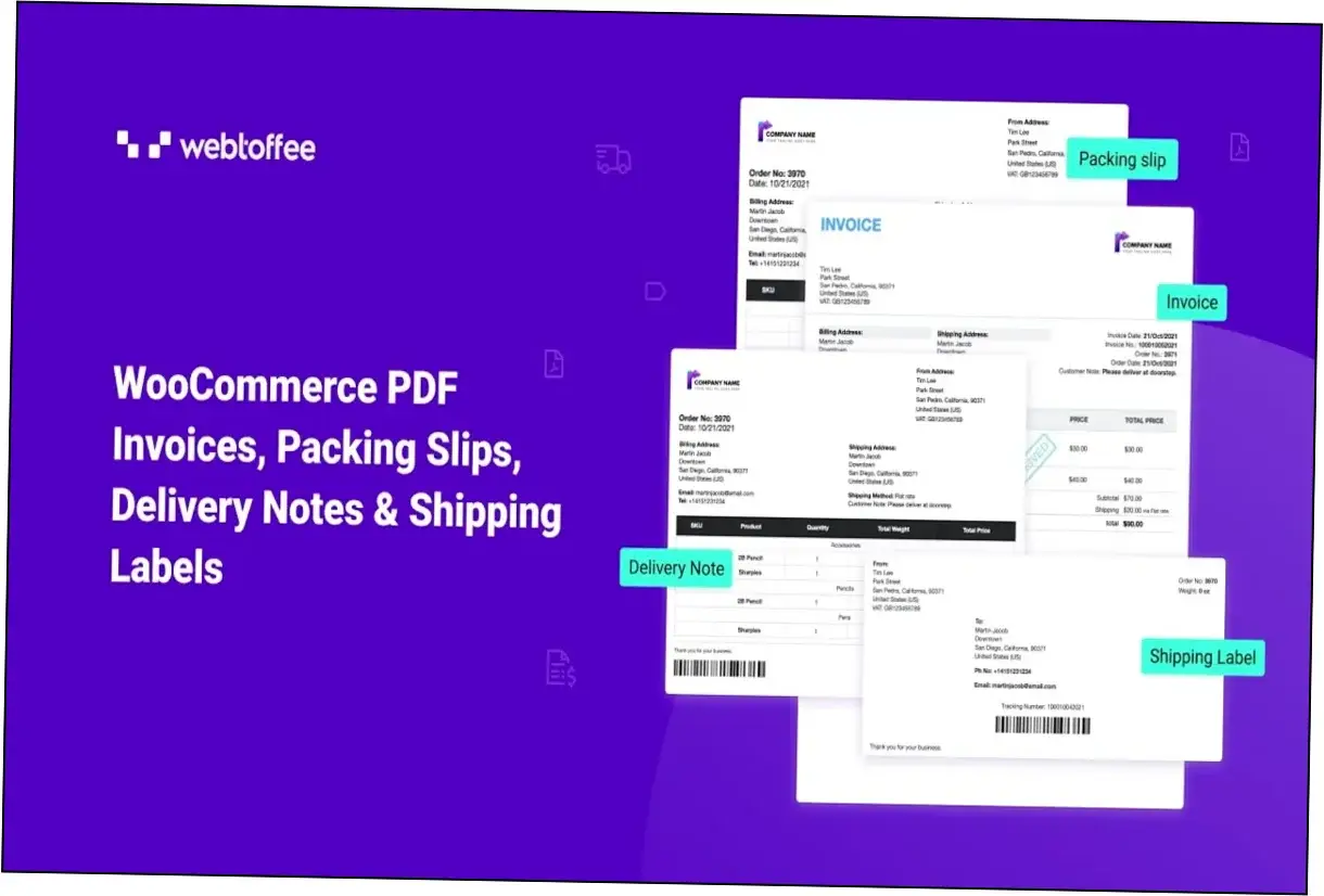 WooCommerce PDF Invoices Packing Slips Nulled Download